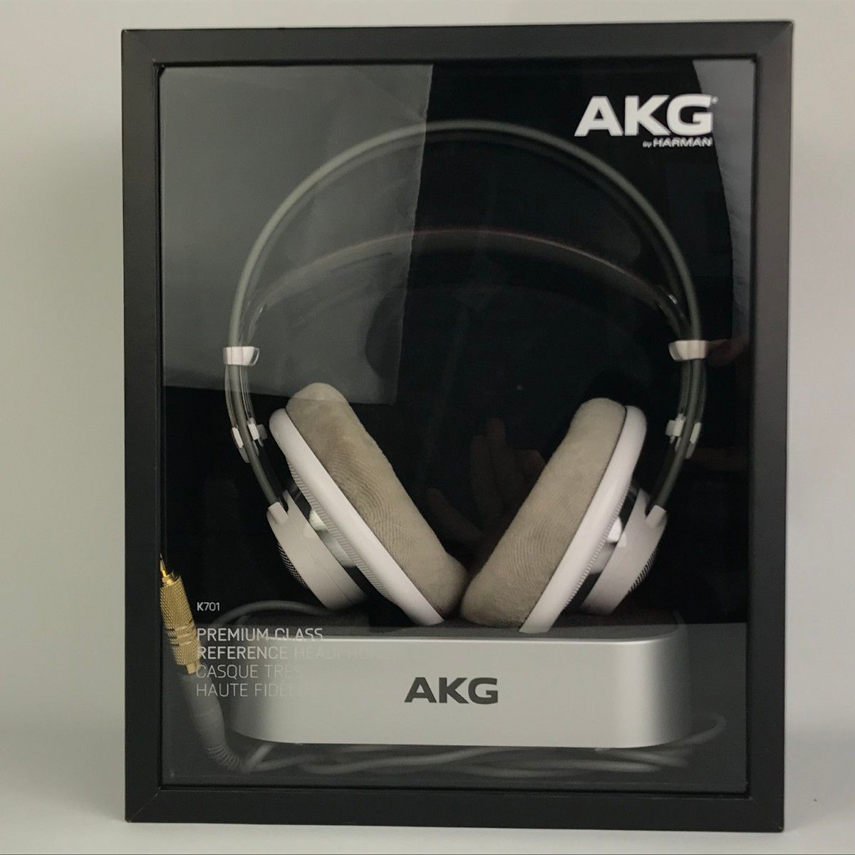 □□AKG K701 ヘッドホン ケーブル・変換プラグ付 K701 - メルカリ