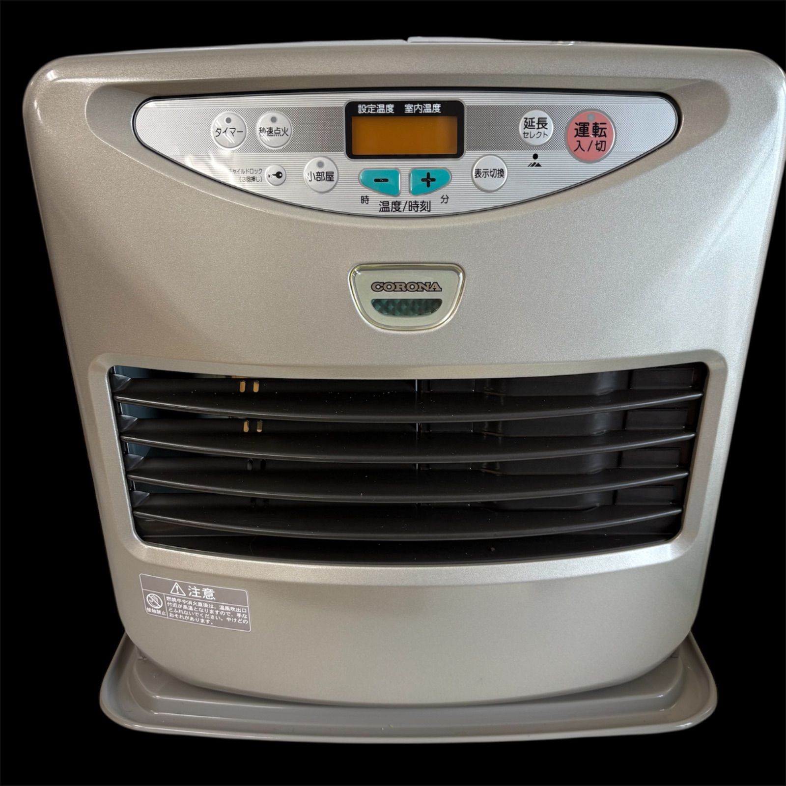 美品】CORONA 石油ファンヒーター FH-E346BY-N 2006年製 - メルカリ