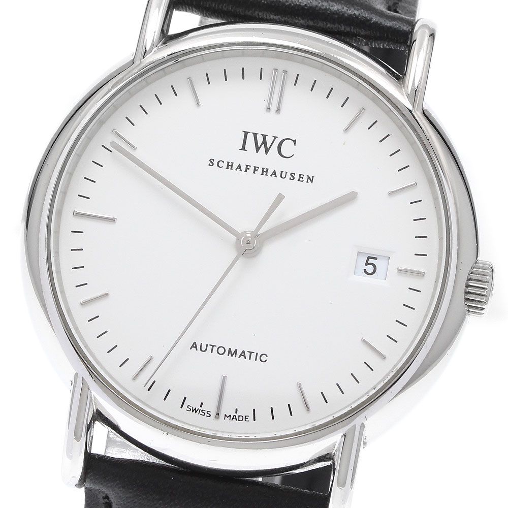 IWC IWC SCHAFFHAUSEN IW353301 ポートフィノ デイト 自動巻き メンズ _934547