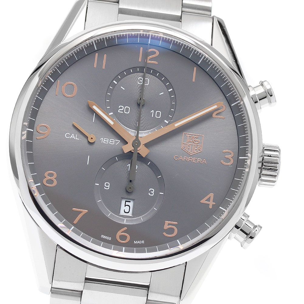 タグホイヤー TAG HEUER CAR2013 カレラ キャリバー1887 クロノグラフ 自動巻き メンズ _932485