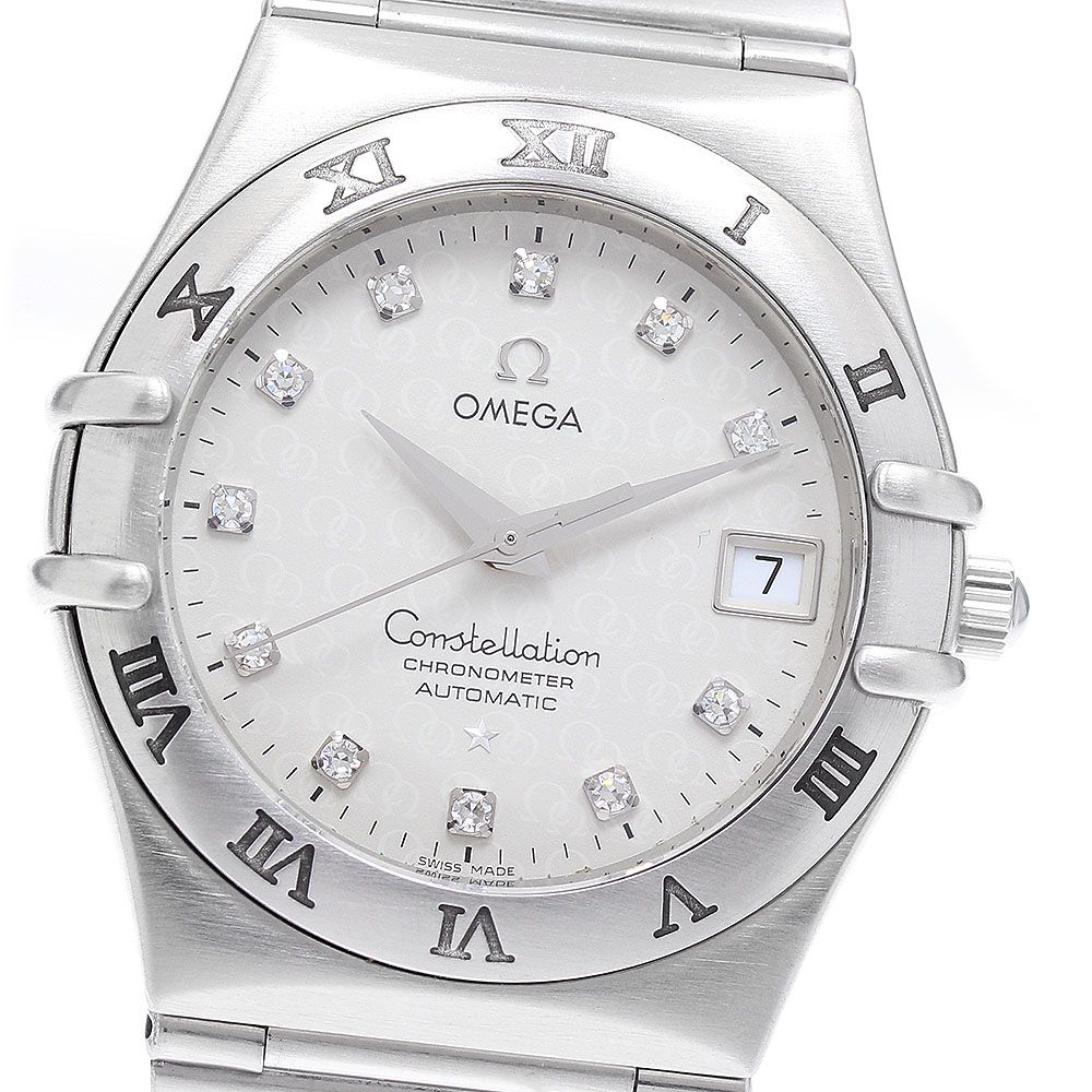 オメガ OMEGA 1504 35 コンステレーション 50周年 デイト 11Pダイヤ 自動巻き メンズ _935169
