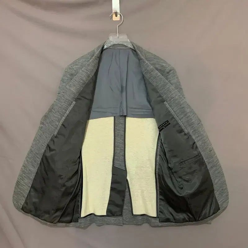 40 THEORY セオリー ニット グレー ブレーザー ジャケット - メルカリ