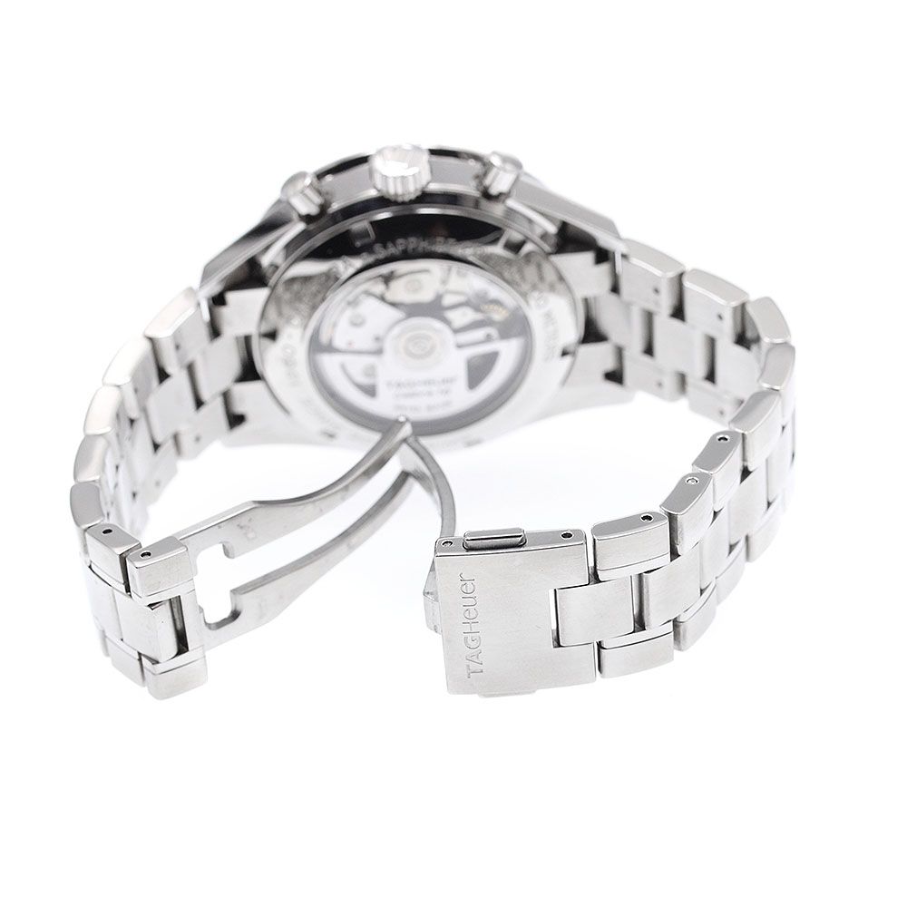  タグホイヤー TAG HEUER CV201E 0 カレラ クロノグラフ キャリバー16 自動巻き メンズ _935457 薄手ニット 自動巻き時計 腕時計(アナログ)