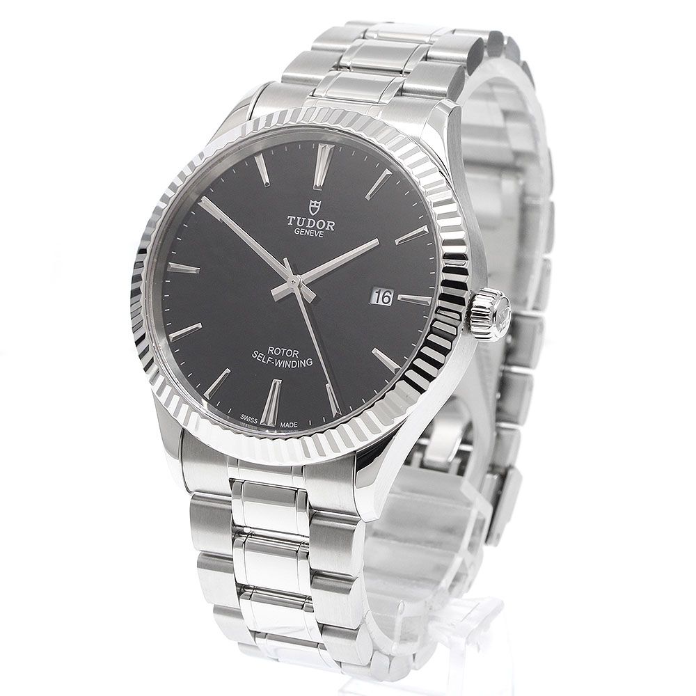  チュードル TUDOR 12710 スタイル 自動巻き メンズ 保証書付き_934188 男性向け 自動巻き時計 腕時計(アナログ)