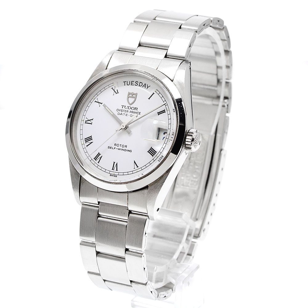  チュードル TUDOR 94500 オイスタープリンス デイトデイ 自動巻き メンズ 保証書付き_933729 ハイネック 自動巻き時計 腕時計(アナログ)