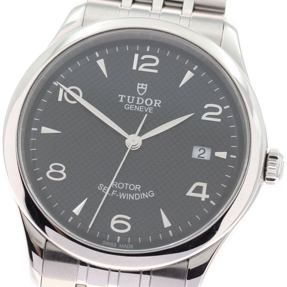 チュードル TUDOR 91550 1926 デイト 自動巻き メンズ 保証書付き_933004