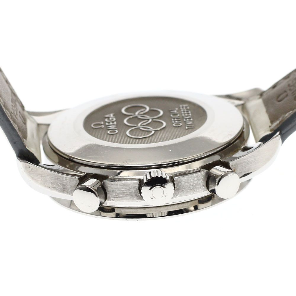  オメガ OMEGA 3836 70 36 スピードマスター オリンピック タイムレース コレクション クロノグラフ 自動巻き メンズ _921565 チノパン 自動巻き時計 腕時計(アナログ)