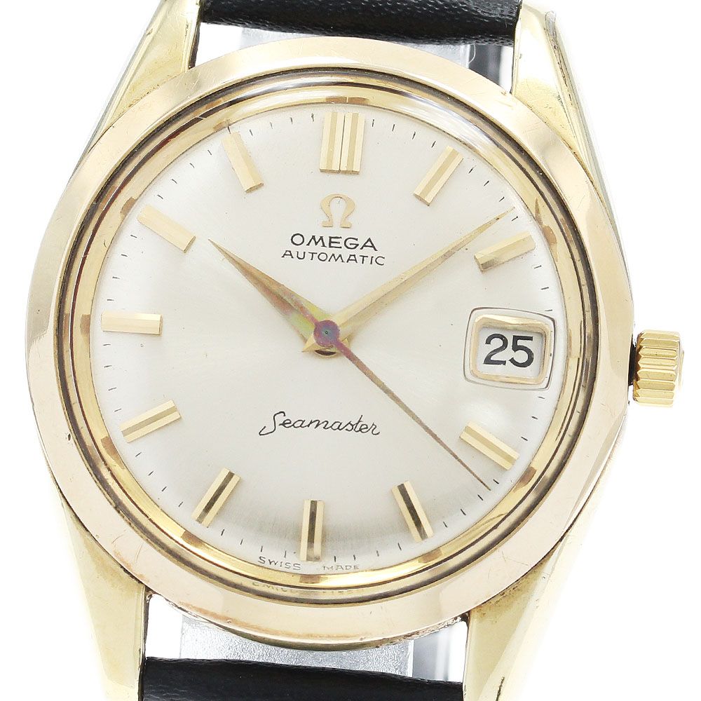 オメガ OMEGA 14763 61 シーマスター デイト cal 562 自動巻き メンズ _930605