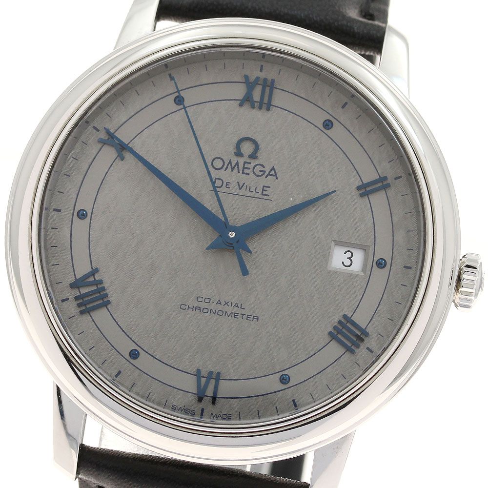 オメガ OMEGA 424 13 40 20 06 002 デビル プレステージ コーアクシャル クロノメーター 自動巻き メンズ _934234