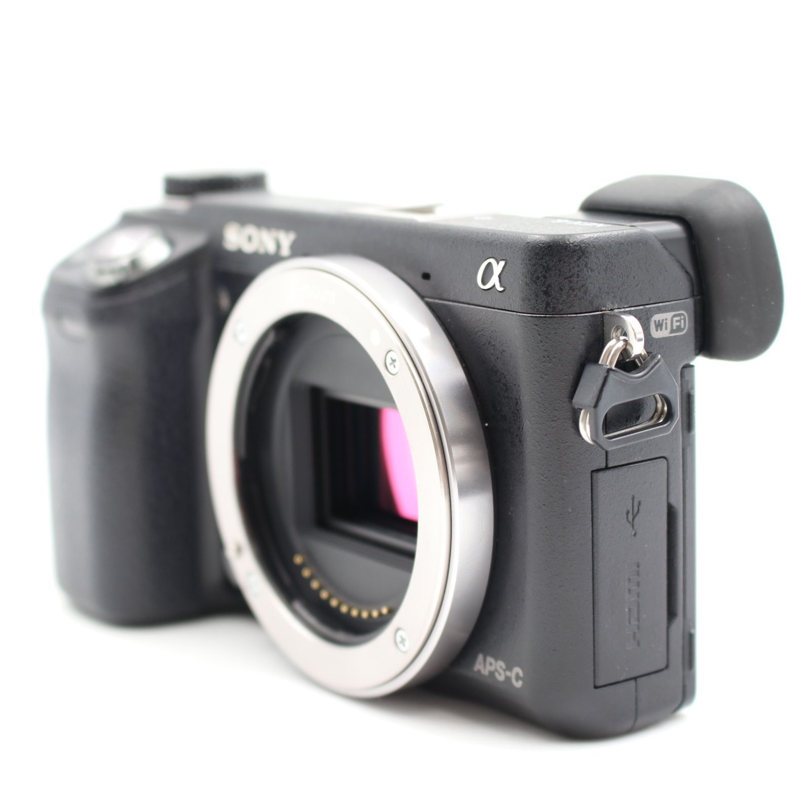□シャッター数19156枚！良品□ SONY α NEX-6 ボディ ブラック ミラー