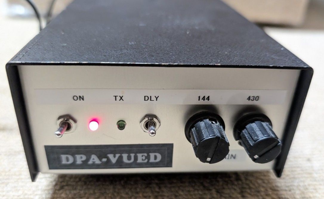 現状品 大進無線 プリアンプ DPA-VUED 超低雑音 デュアルバンド 144