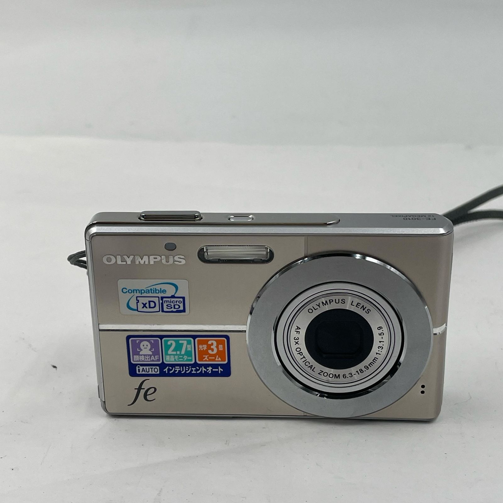 OLYMPUS CAMEDIA FE-3010　デジカメ　動作中古品　美品 OLYMPUS オリンパス デジカメ CAMEDIA fe キャメディア コンパクト