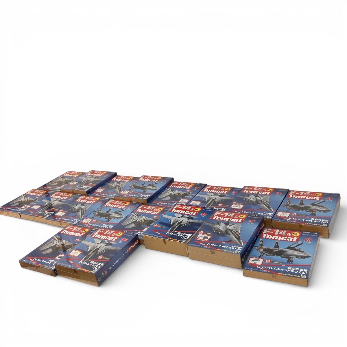 アシェット F-14 トムキャットを作る NO83~NO100 セット 96のみ開封品