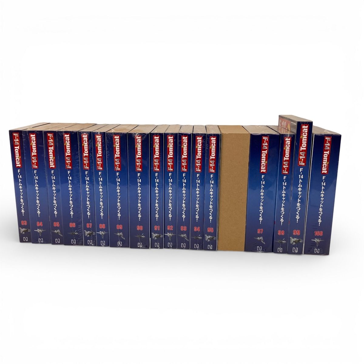 アシェット F-14 トムキャットを作る NO83~NO100 セット 96のみ開封品