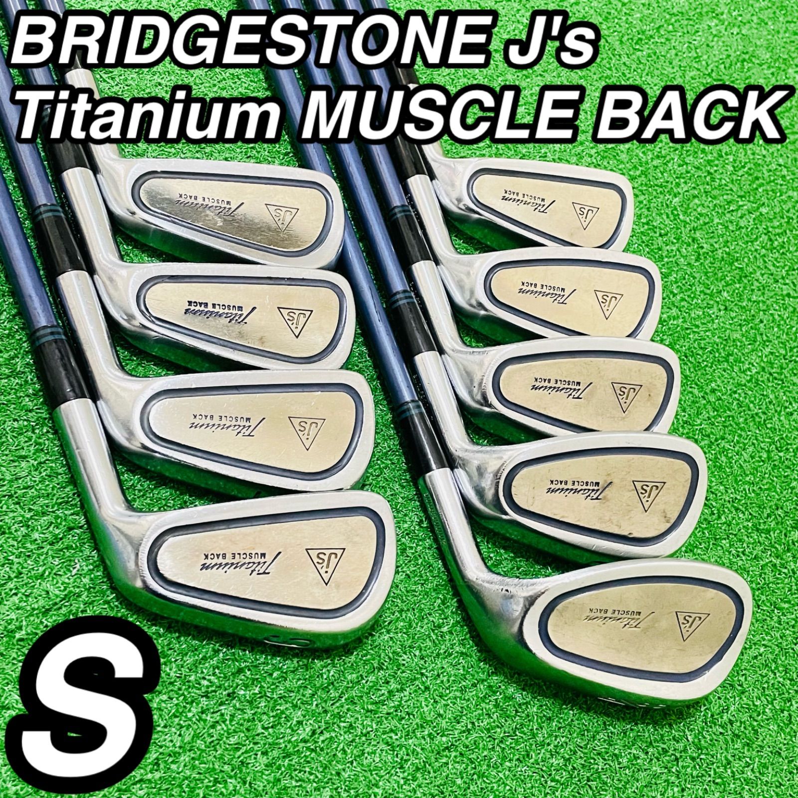 9526 BRIDGESTONE J's Titanium MUSCLE BACK ブリヂストン チタン