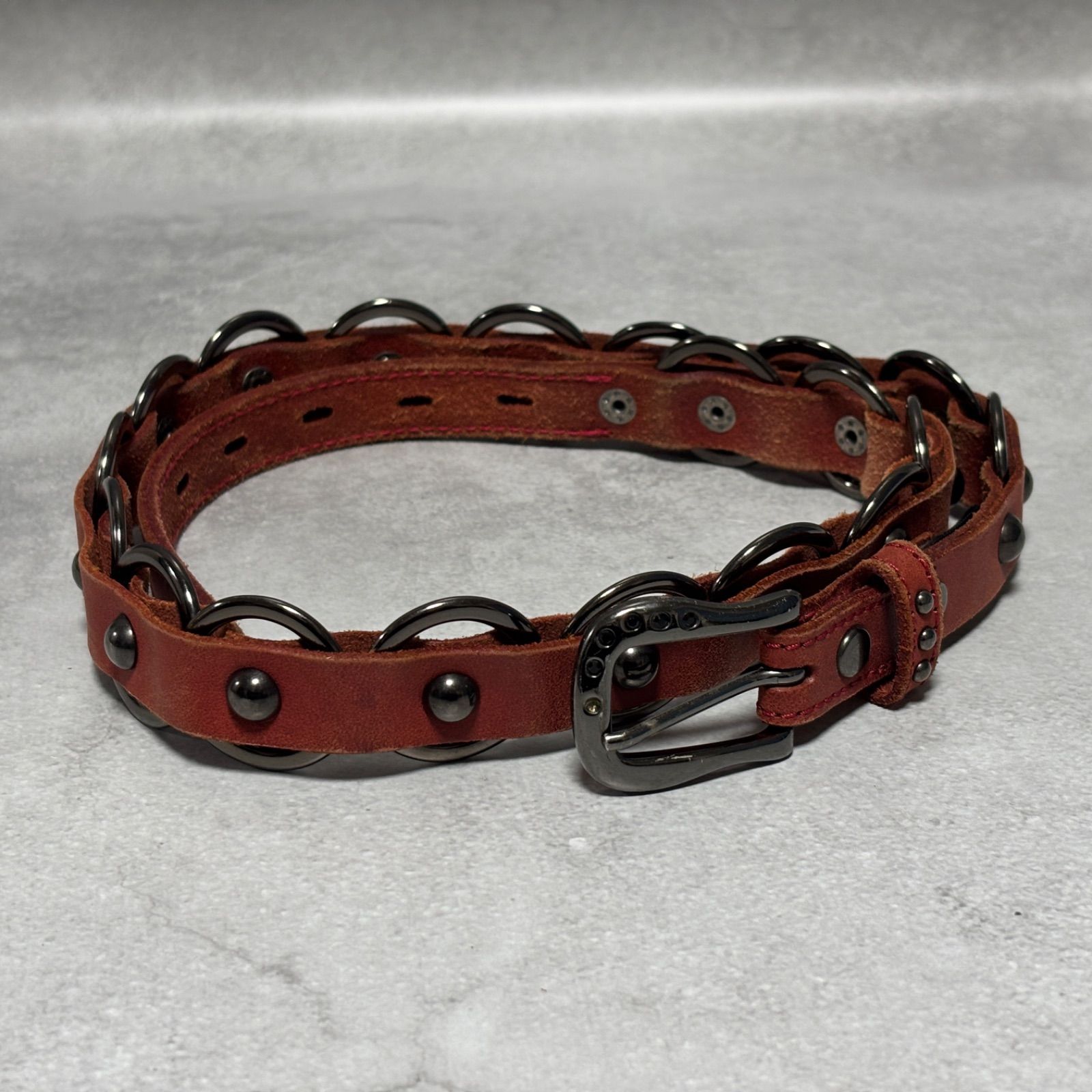 TORNADO MART トルネードマート ベルト レザーベルト スタッズ