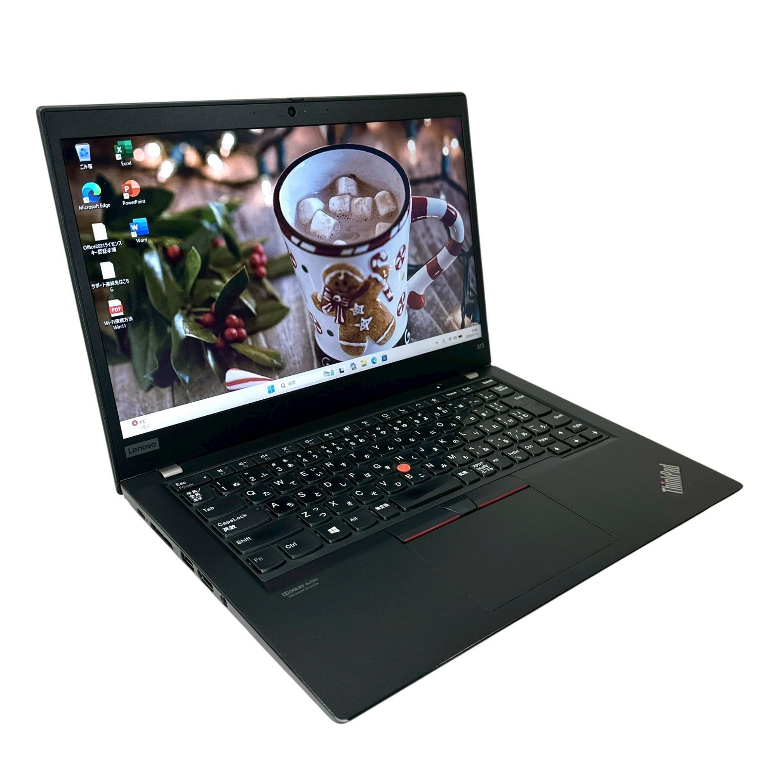 美品 Lenovo ThinkPad X13 Gen1 ノートパソコン Ryzen5 PRO メモリ16GB