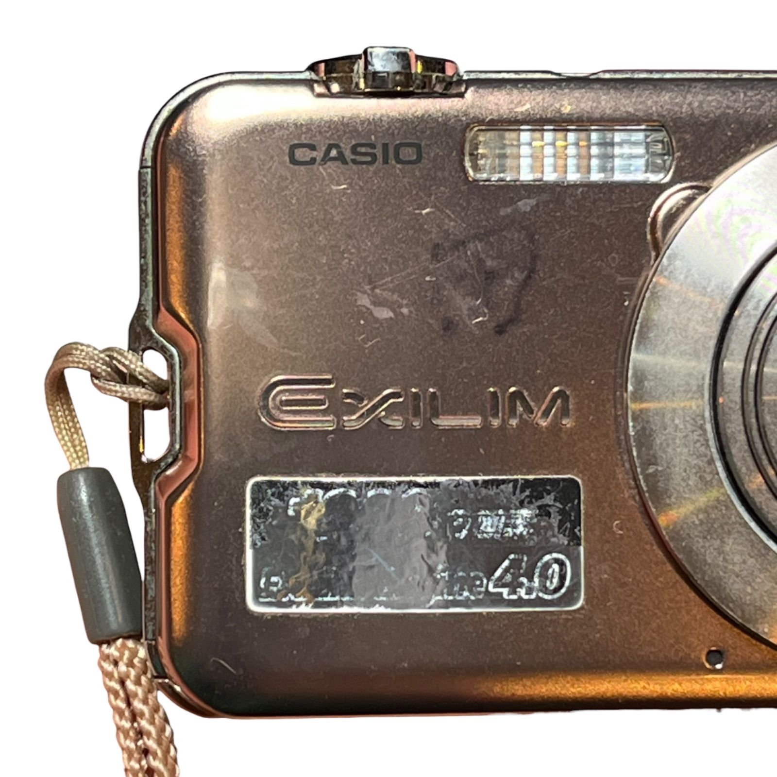 管2601-103】動作未確認☆CASIO カシオ EXILIM EX-S12 コンパクト