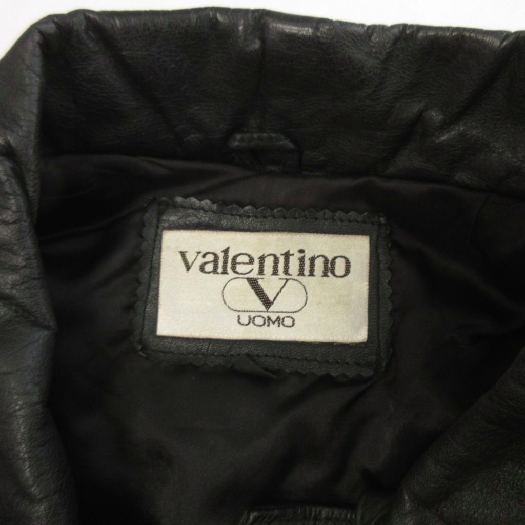 ヴァレンティノ ヴァレンチノ VALENTINO UOMO レザージャケット