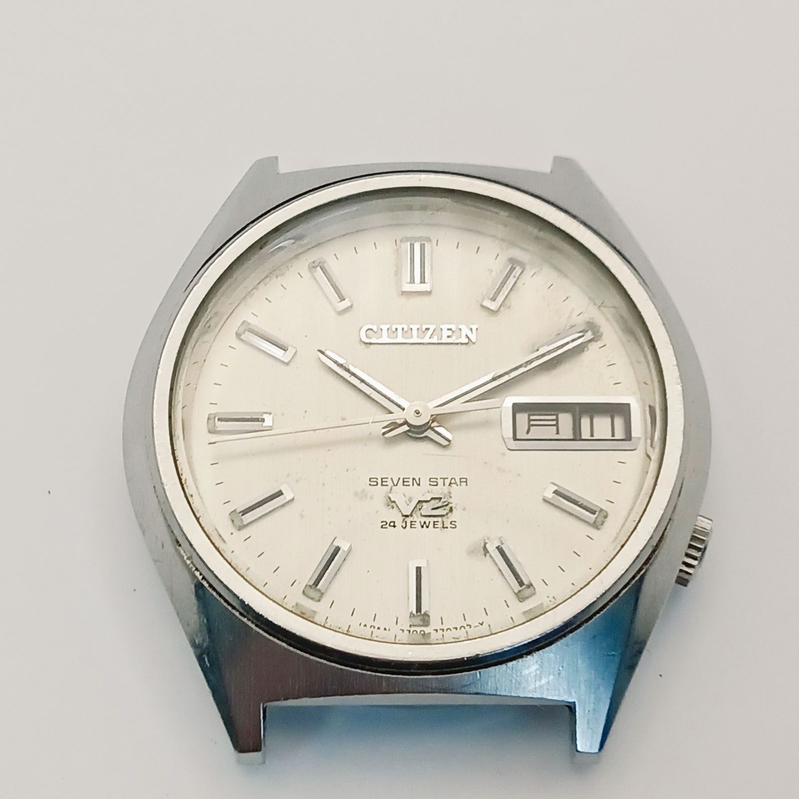 稼働 良品】0114-4 CITIZEN SEVEN STAR V2 シチズン セブンスター 4 