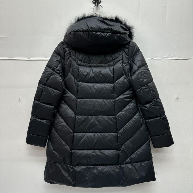 エルマンノ シェルビーノ フード ファー ロング ダウン ジャケット