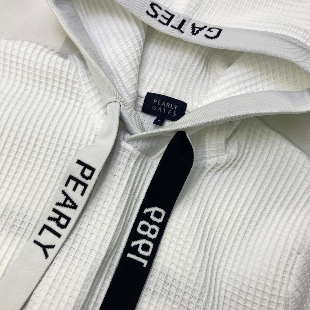 サイズ：6 PEARLY GATES パーリーゲイツ 2025年モデル ニットパーカー