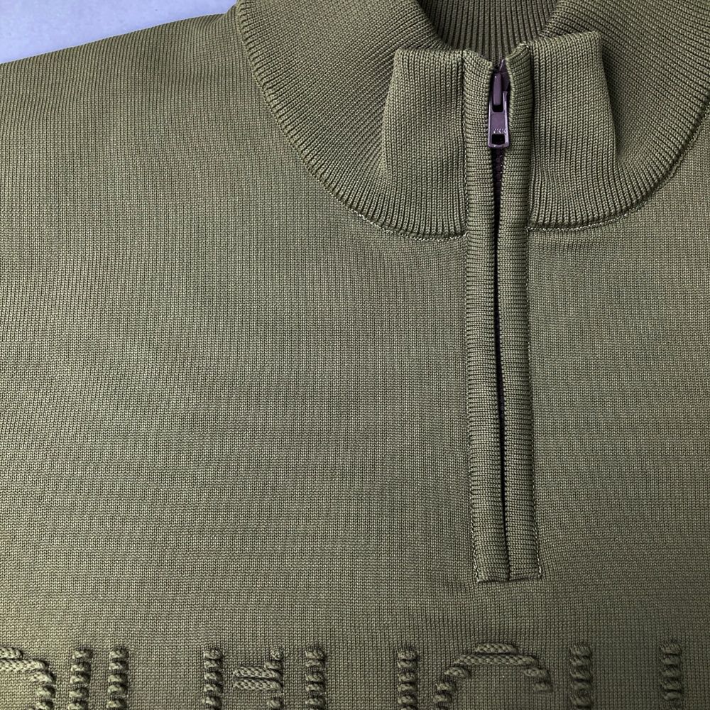 サイズ：3 1PIU1UGUALE3 GOLF GRK052 ハーフジップ ニット セーター