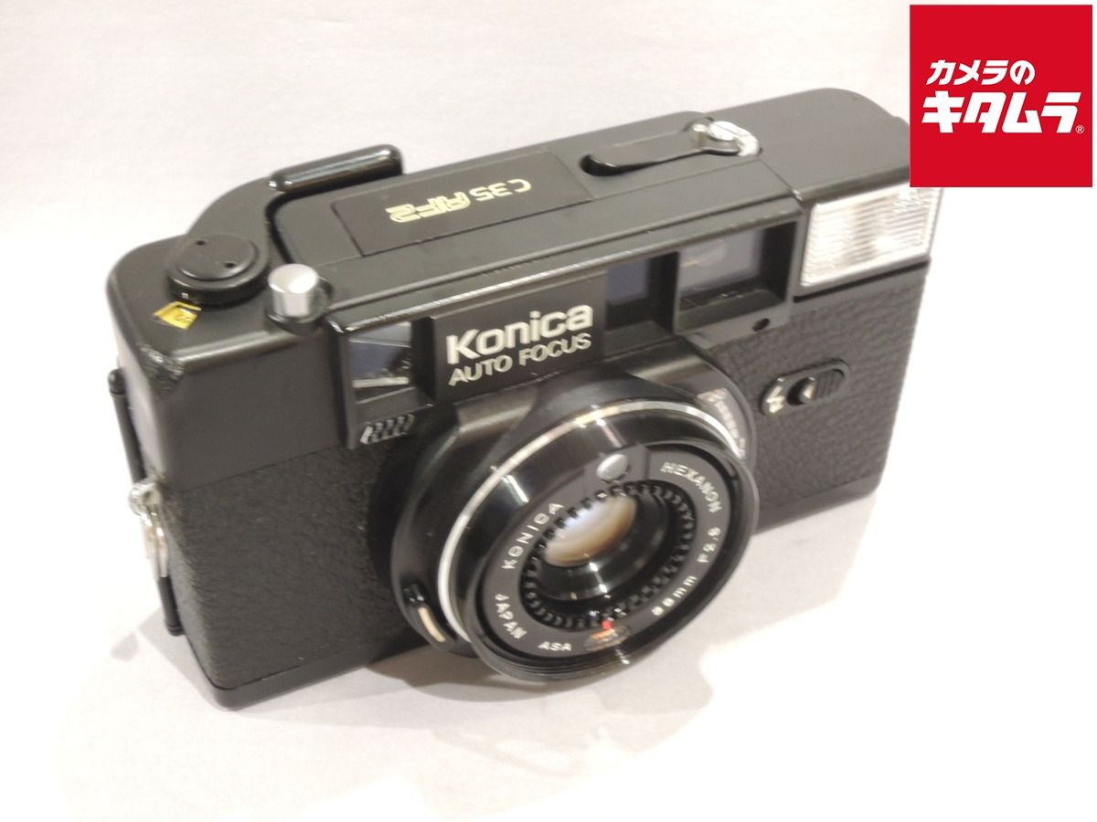 中古】 【難あり品】 コニカ C35 AF2（ジャスピンコニカ ハンディー
