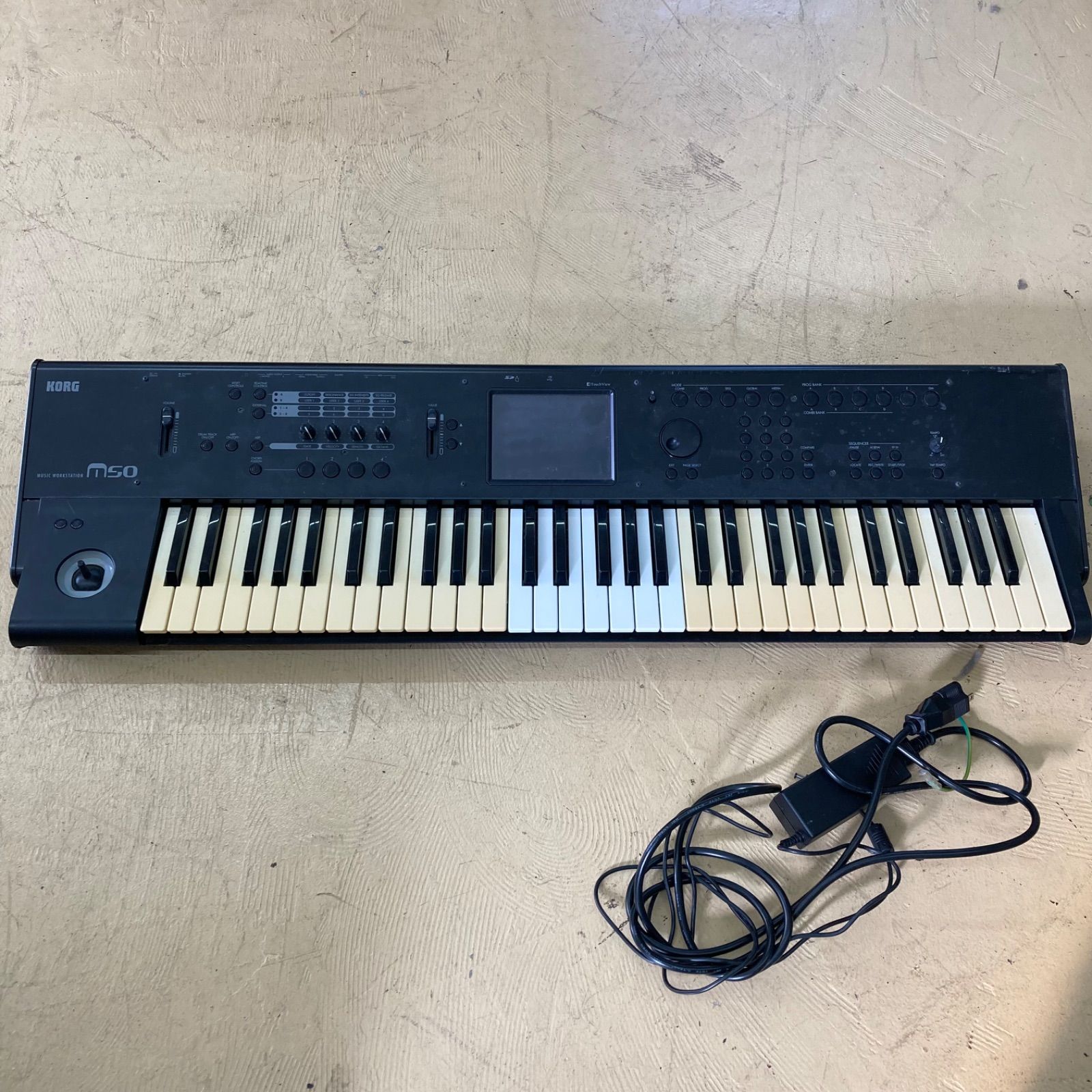 KORG コルグ M50-61 MUSIC WORKSTATION mso ジャンク - メルカリ