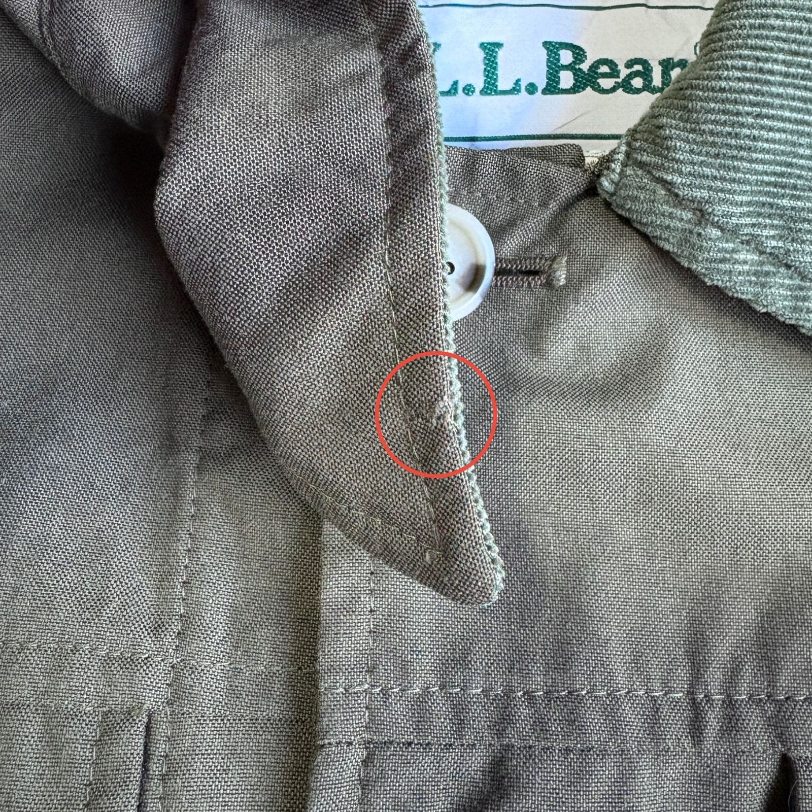 90~00s L.L.Bean Forest Keeper Jacket Half moon エルエルビーン 