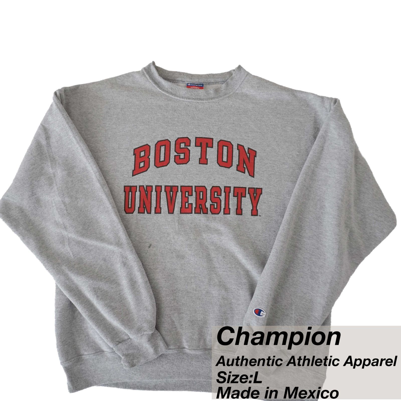 Champion(チャンピオン) スウェット / L / クルーネック・カレッジロゴ 