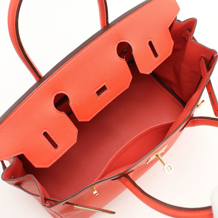 HERMES エルメス バーキン30 ハンドバッグ/エプソン ローズジャイ