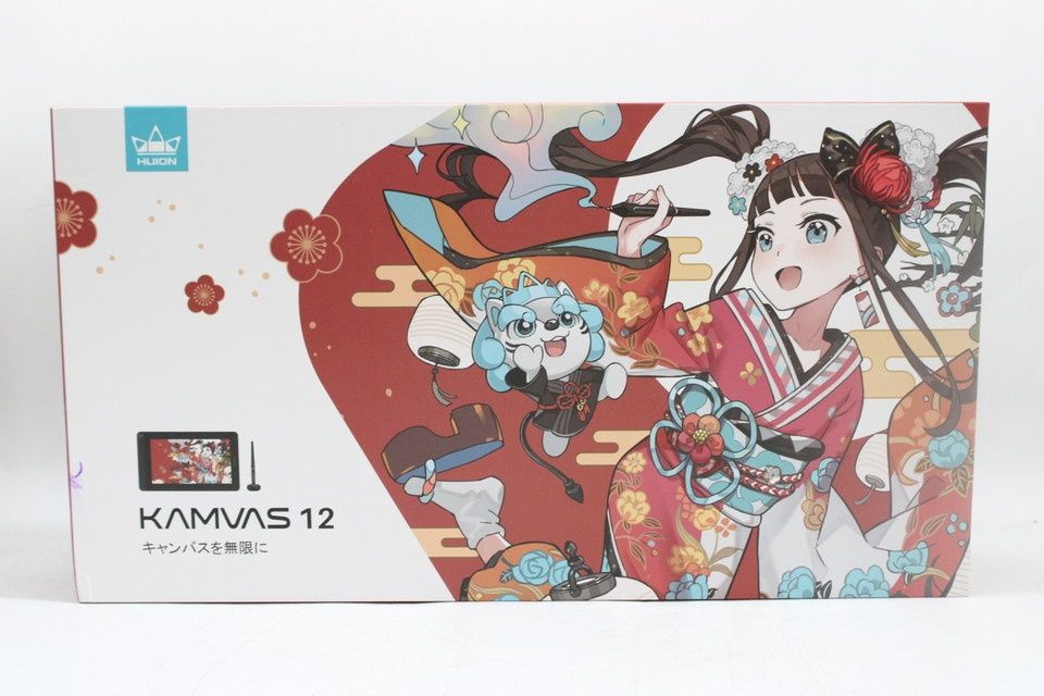 HUION 液タブ Kamvas 12 豪華版 GS1161 液晶ペンタブレット イラスト
