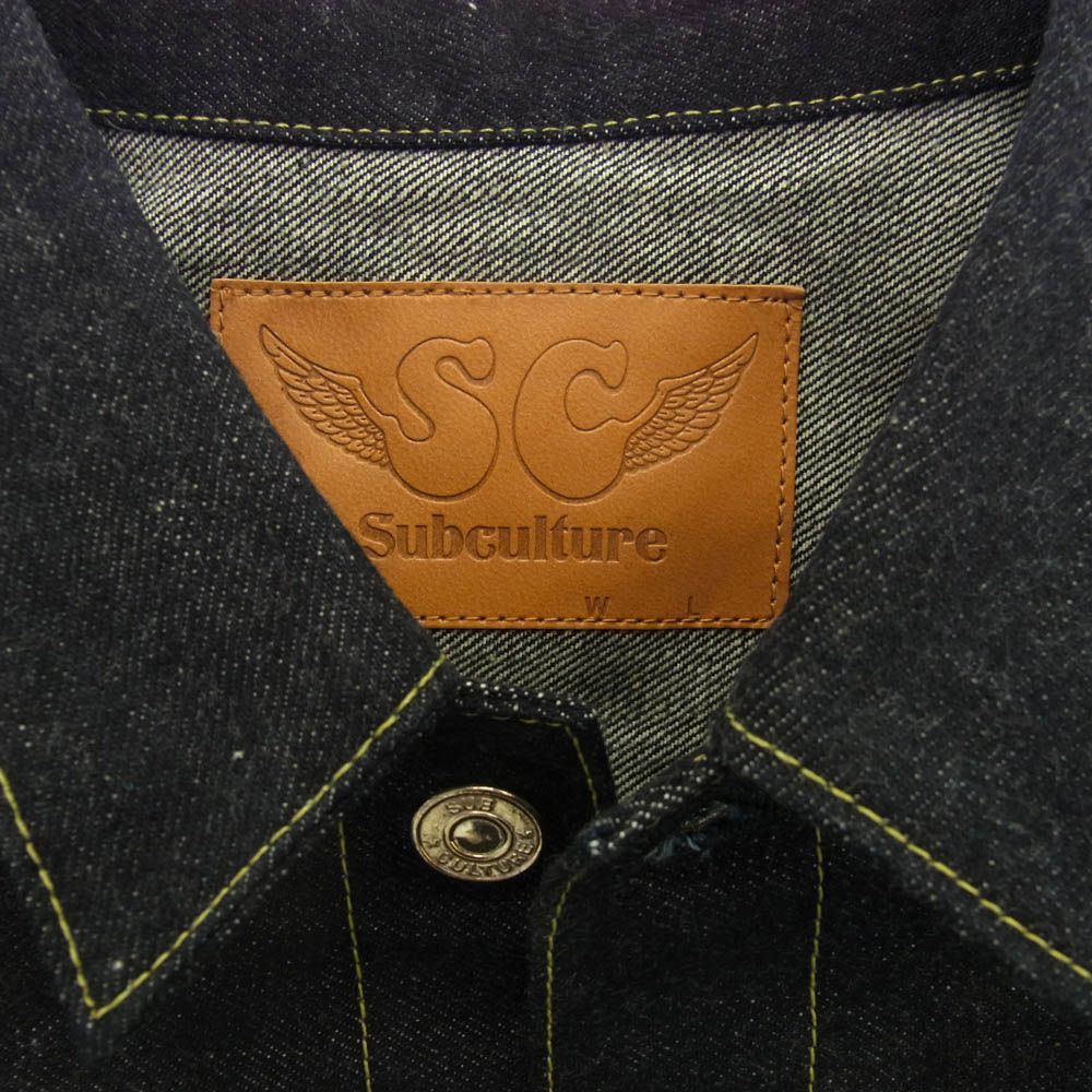 SUBCULTURE サブカルチャー SCJK-CL07 S06XX Denim Jacket Indigo