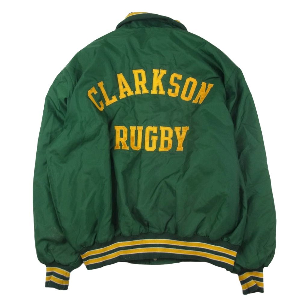 デロング DELONG 80～90's USA製 バック刺繍 チーム ナイロンブルゾン