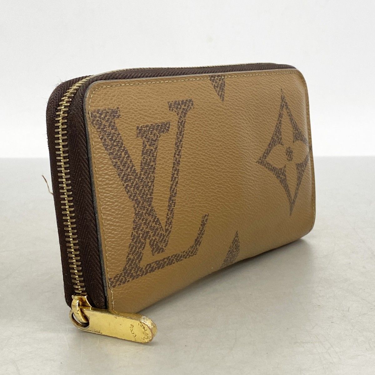 6ab1661-k】ルイヴィトン 長財布 モノグラム・ジャイアント リバース