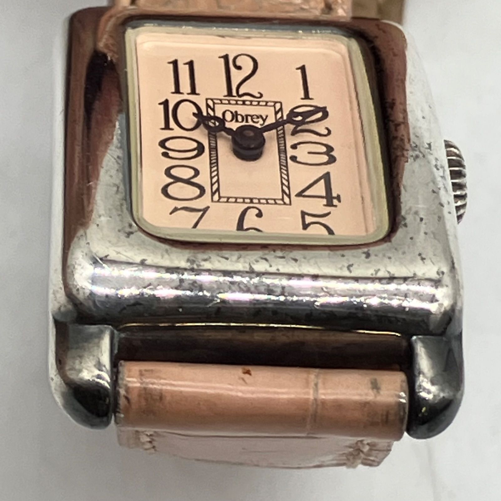 腕時計 銀無垢時計