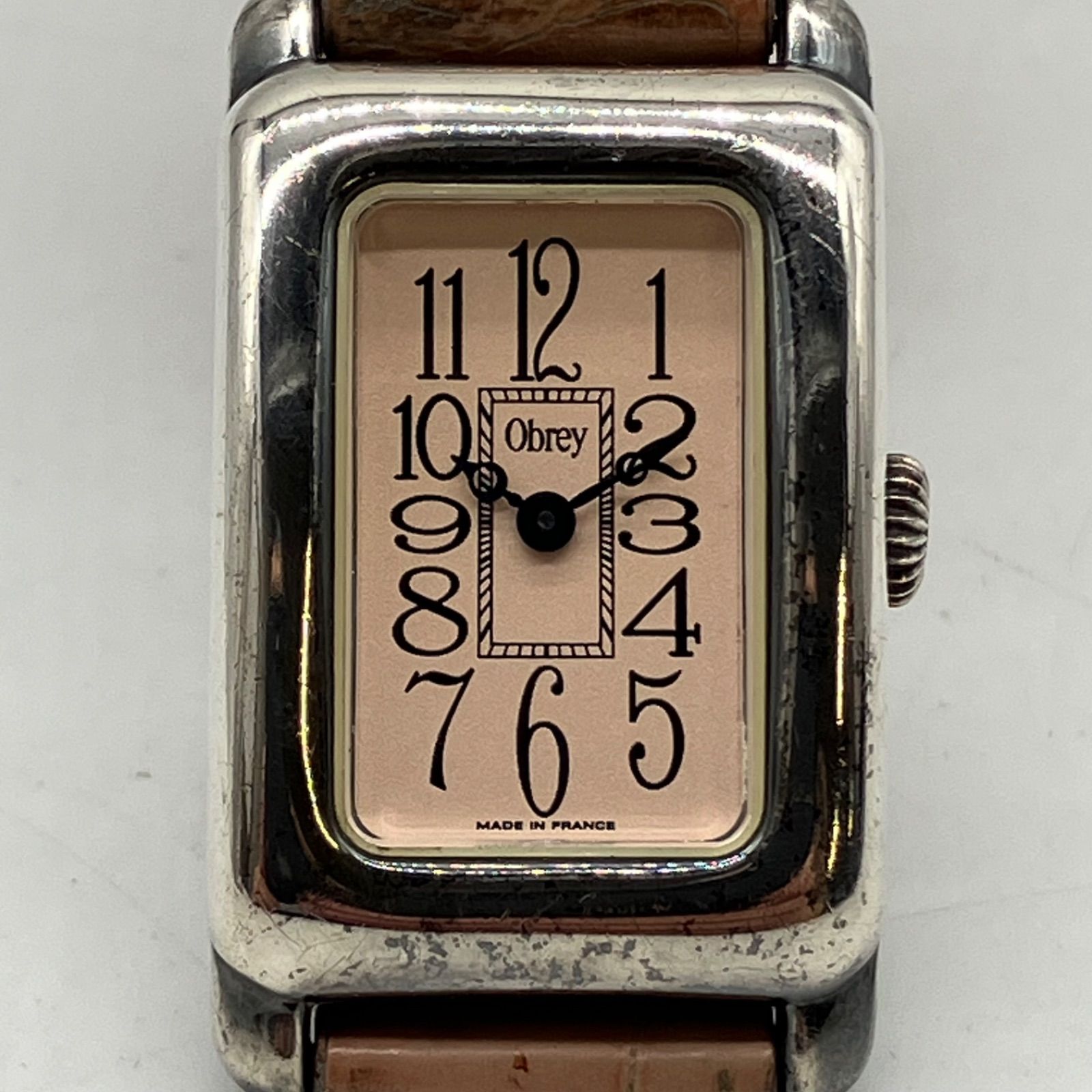 お買得 Obrey 腕時計 銀無垢時計