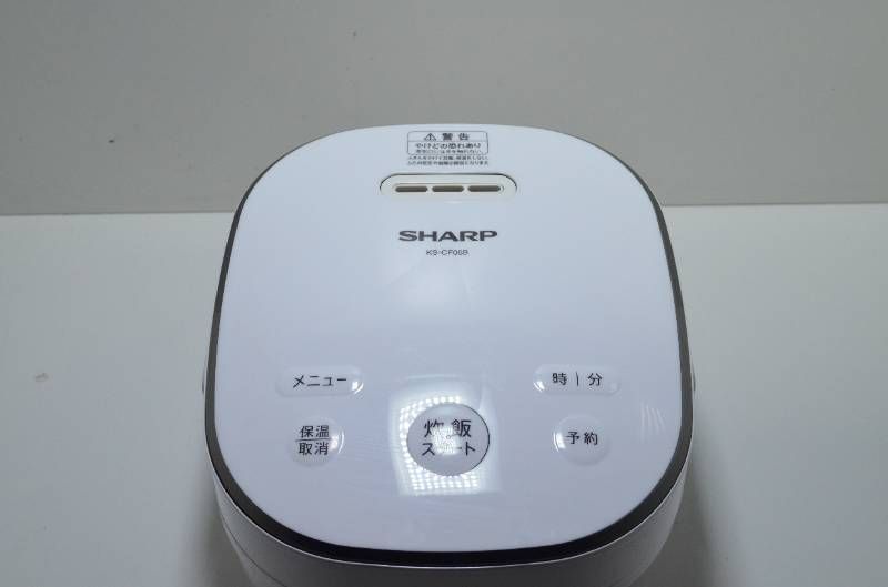 SHARP KS-HF05B-W IH炊飯器 2024年製 SHARP KS-HF05B-W IH炊飯