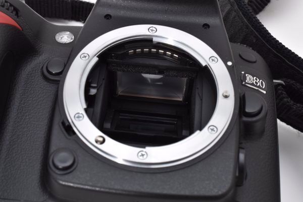 極美品｜Nikon D80 ショット数2,797 枚 デジタル一眼レフカメラ ボディ