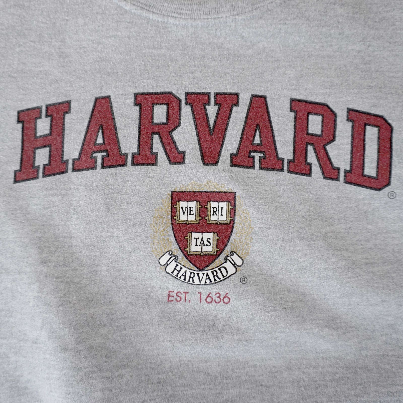 Gildan Ultra Blend スウェット L / クルーネック・HARVARDプリント / 50%Cotton 50%Polyester