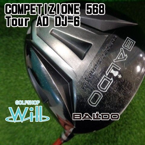 【】ドライバー バルド COMPETIZIONE 568/Tour AD DJ-6/S/9.5[9877]