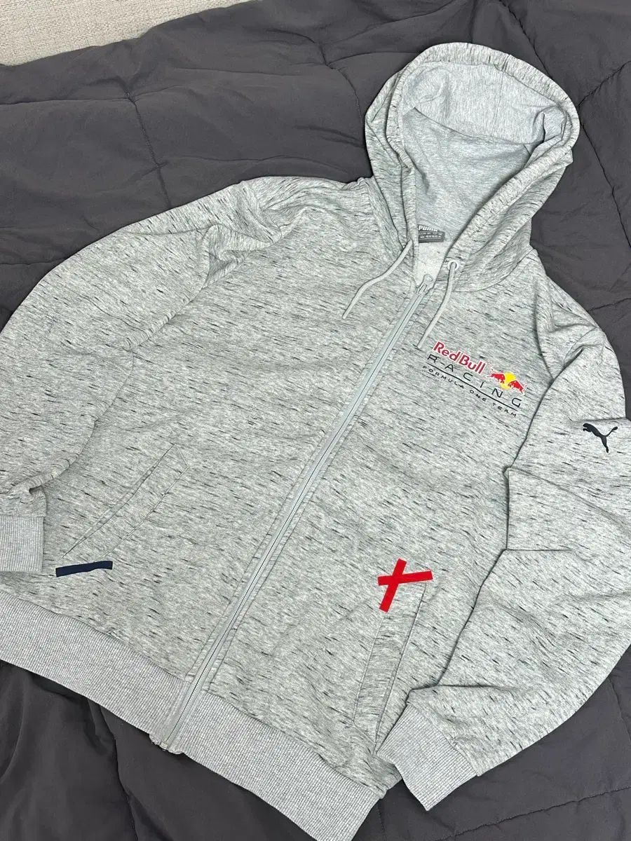 PUMA プーマ F1 レッドブル レーシング ジップアップ フーディー large