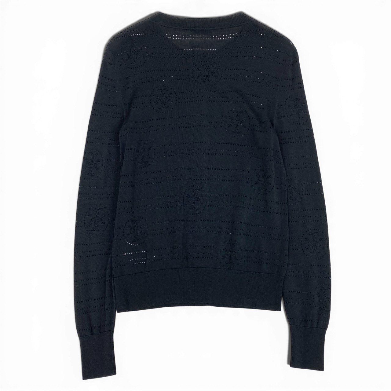 65a14【美品】 HERMES エルメス ニットカーディガン ロングスリーブ 総