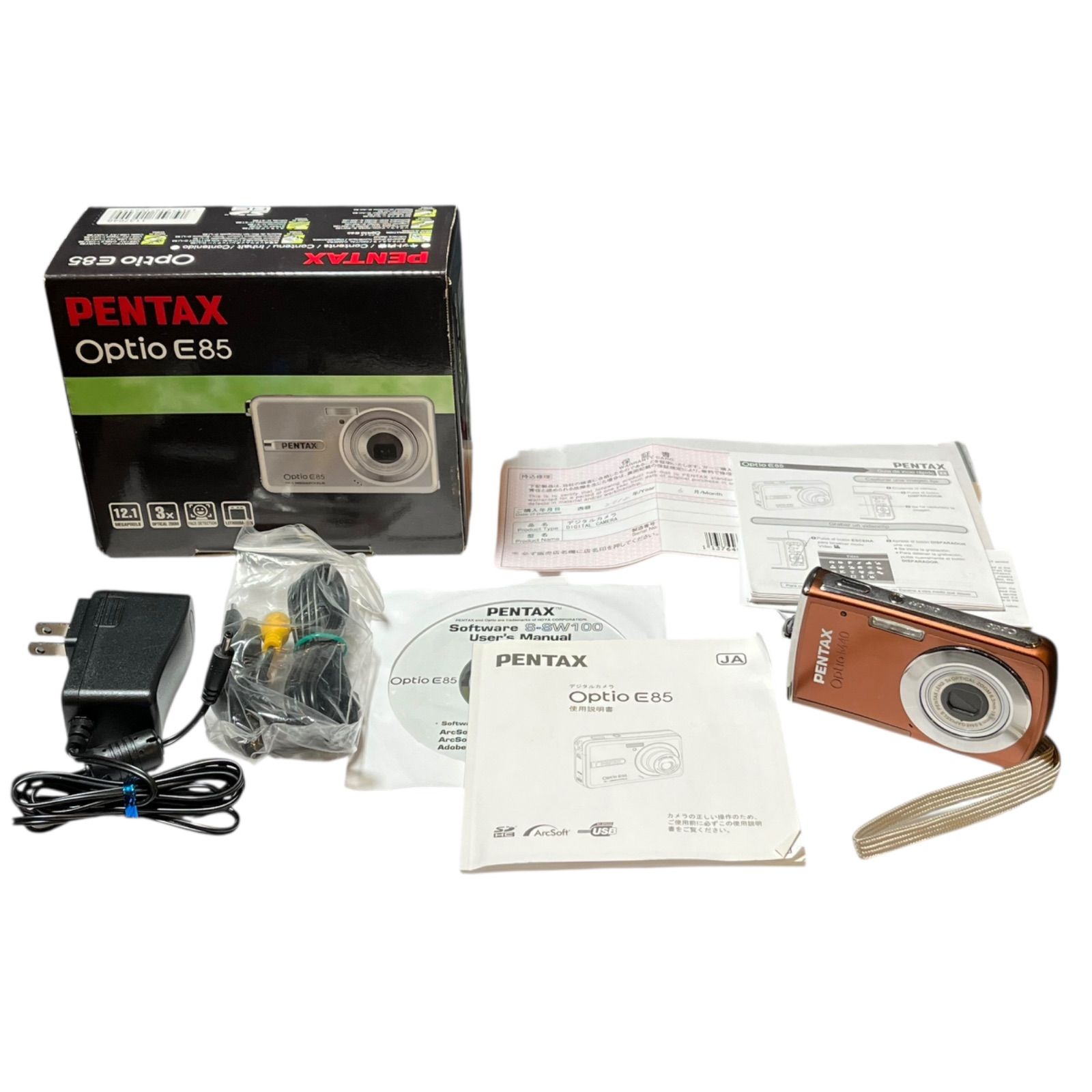 管2601-99】動作未確認☆PENTAX ペンタックス Optio M40 コンパクト