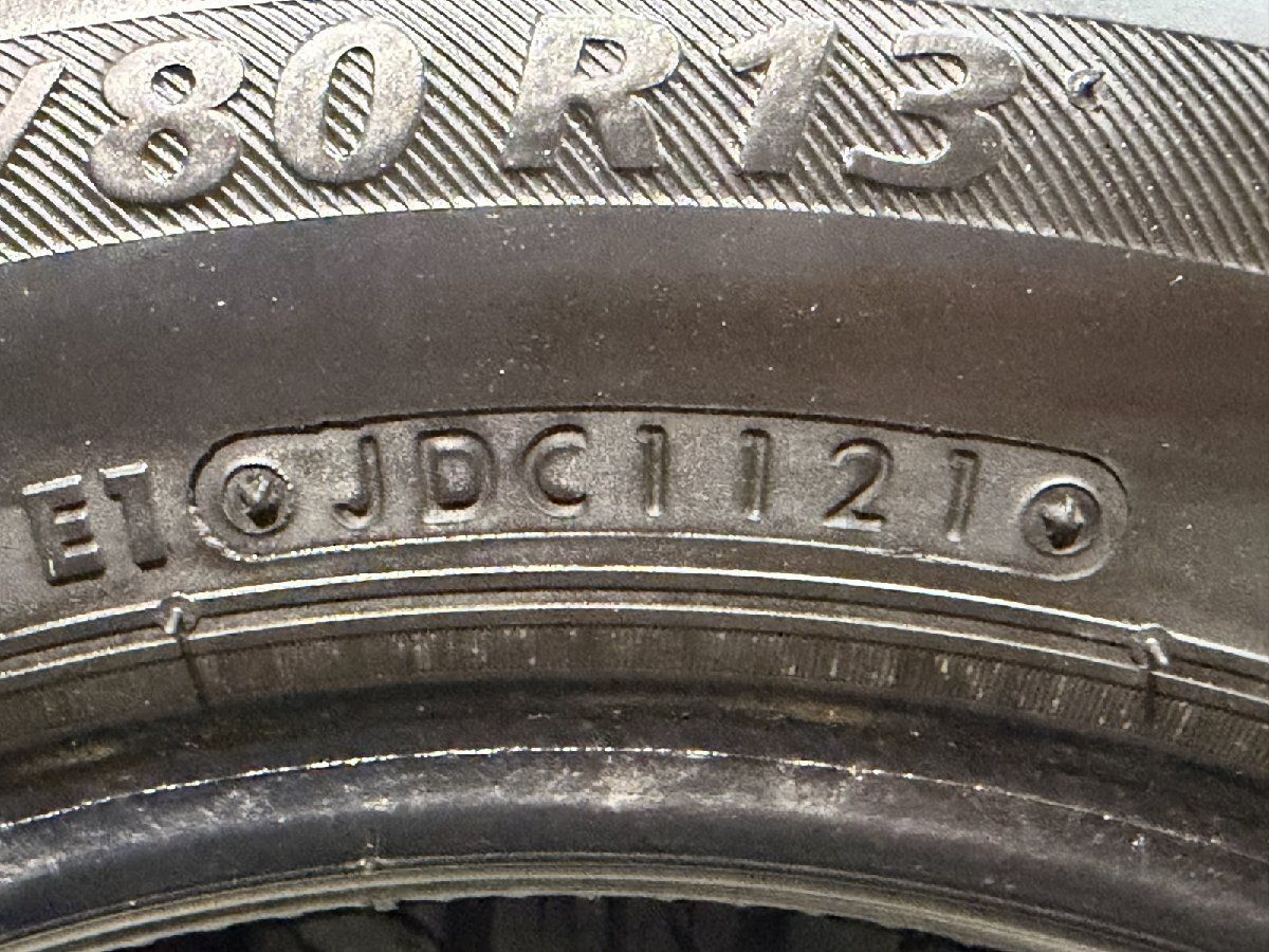 BS BRIDGESTONE NEXTRY 145/80R13 13インチ 夏タイヤ 4本 21年製 MR