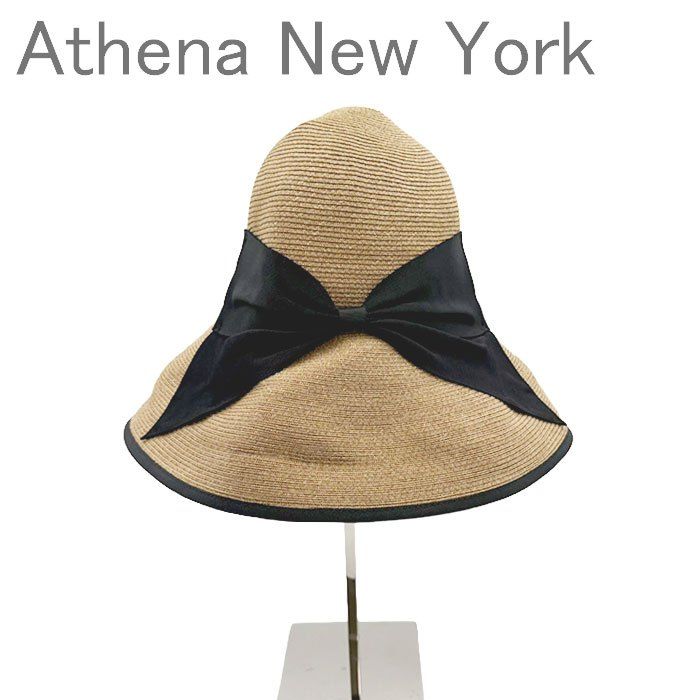 Athena New York アシーナニューヨーク リボン ペーパーハット - メルカリ