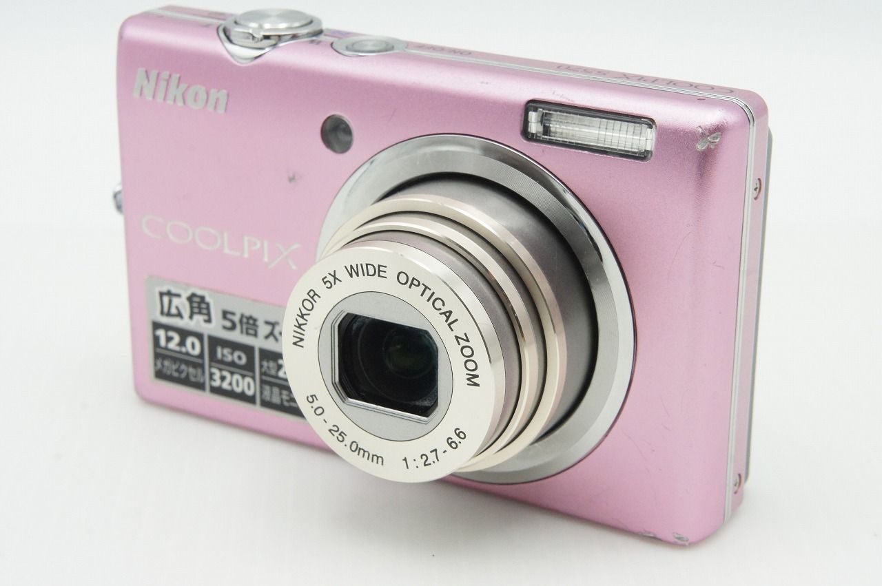 Nikon ニコン COOLPIX S570 コンパクトデジタルカメラ ピンク 260107n