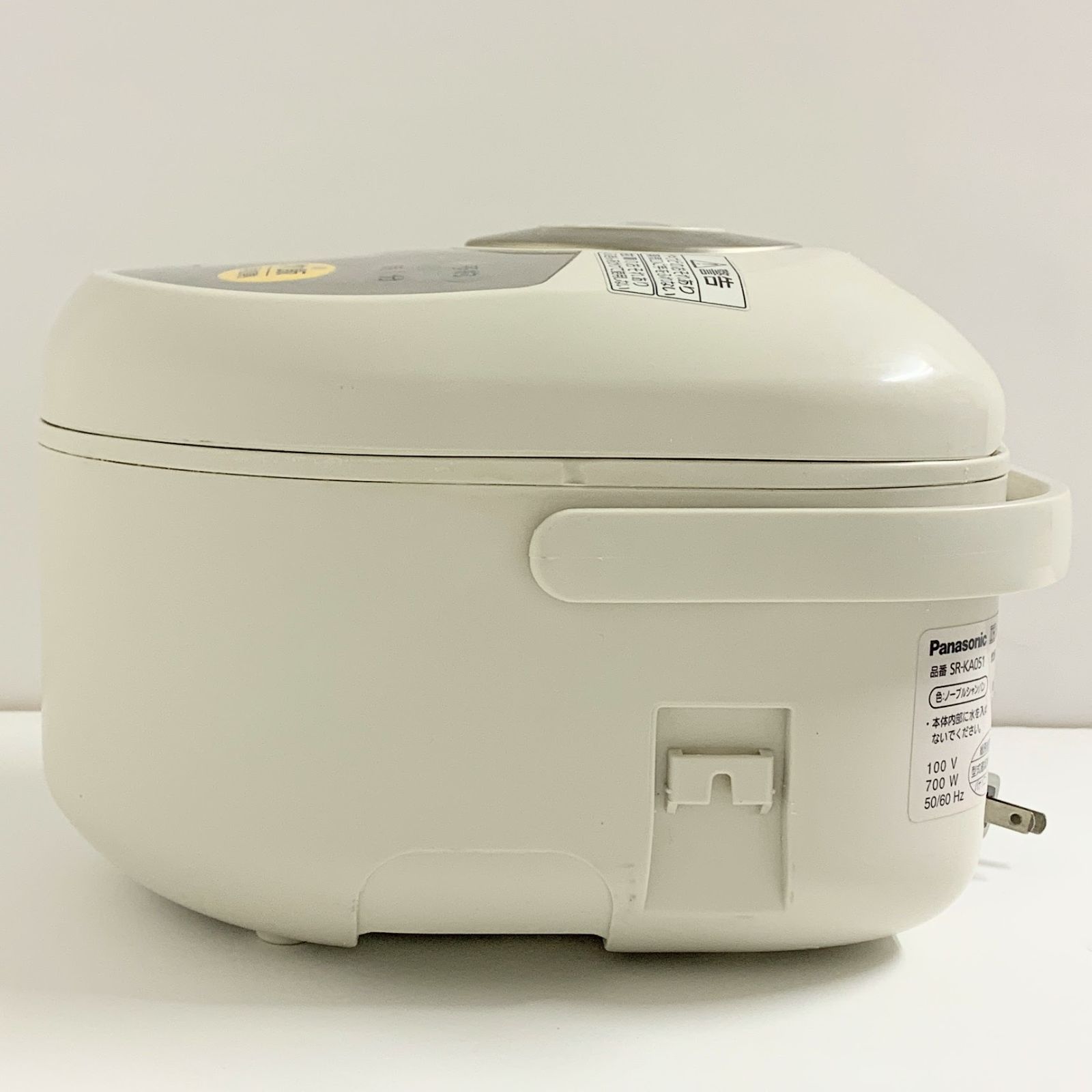 パナソニック 炊飯器 IH SR-KA051 3合 2010年製 0.54L ホワイト 白