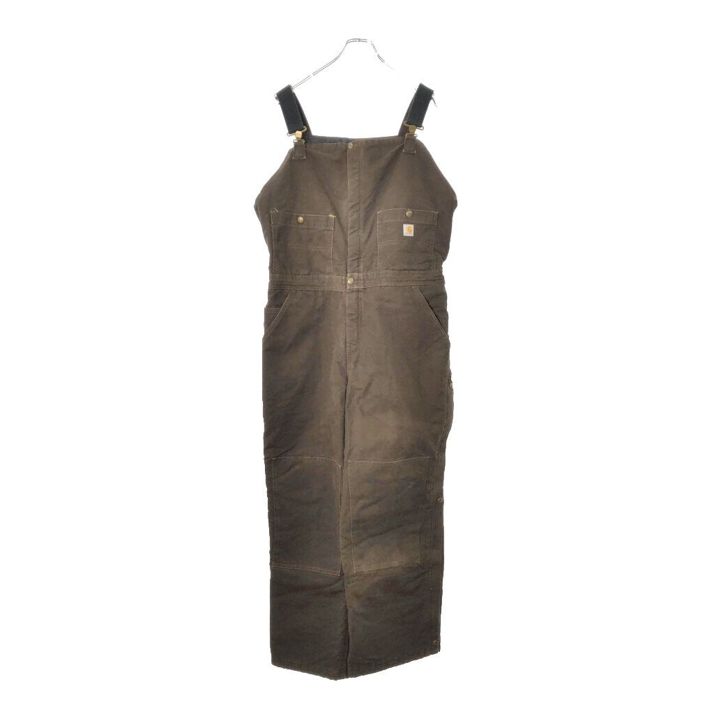 Carhartt カーハート ダック ダブルニー ビブオーバーオール ブラウン